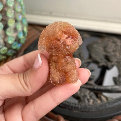 Perro Energía (Ágata Naranja)