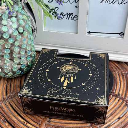 Velón Triple Luna Purificación y Limpieza