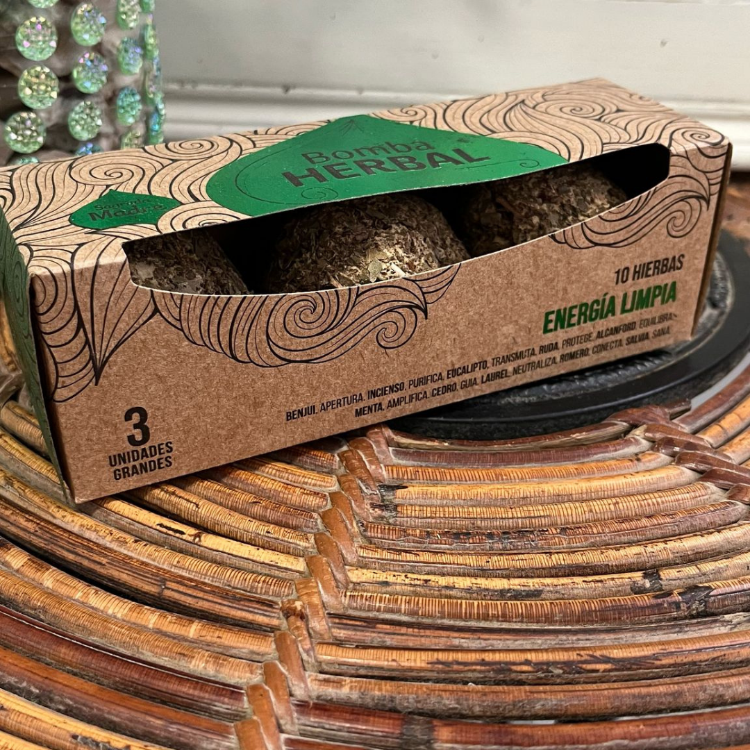 Bombas Sagrada Madre Herbal Energía Limpia