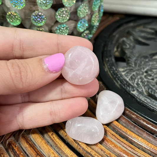 Canto Rodado Cuarzo Rosa