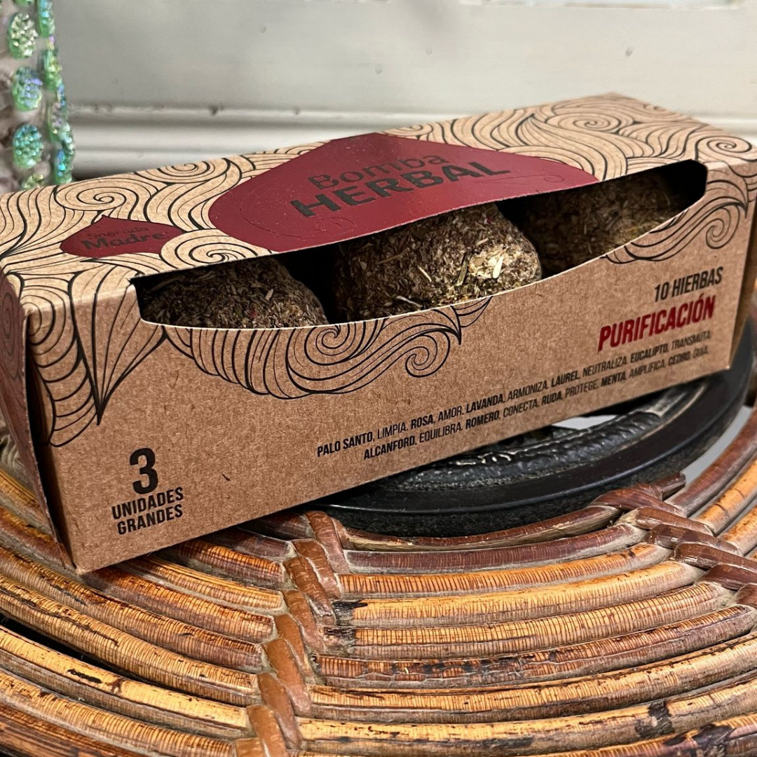 Bombas Sagrada Madre Herbal Purificación
