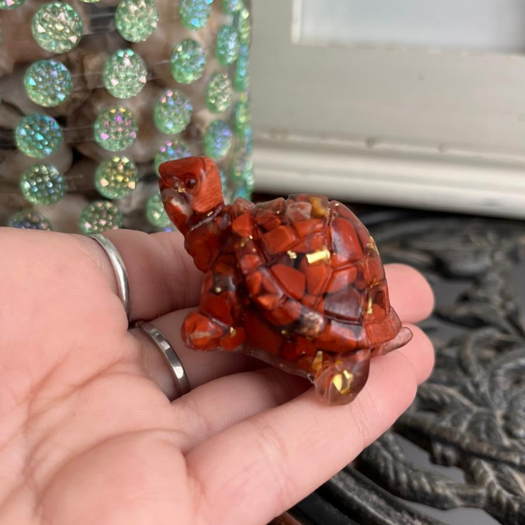Tortuga Fuerza (Jaspe rojo)