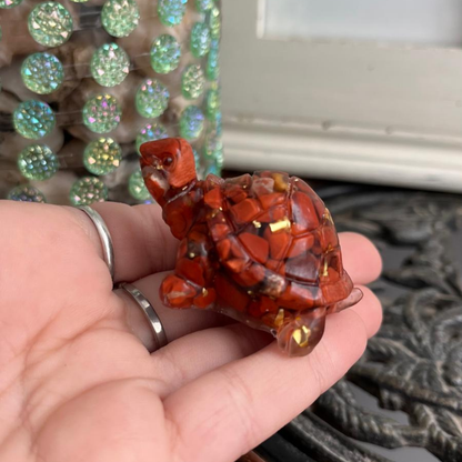 Tortuga Fuerza (Jaspe rojo)