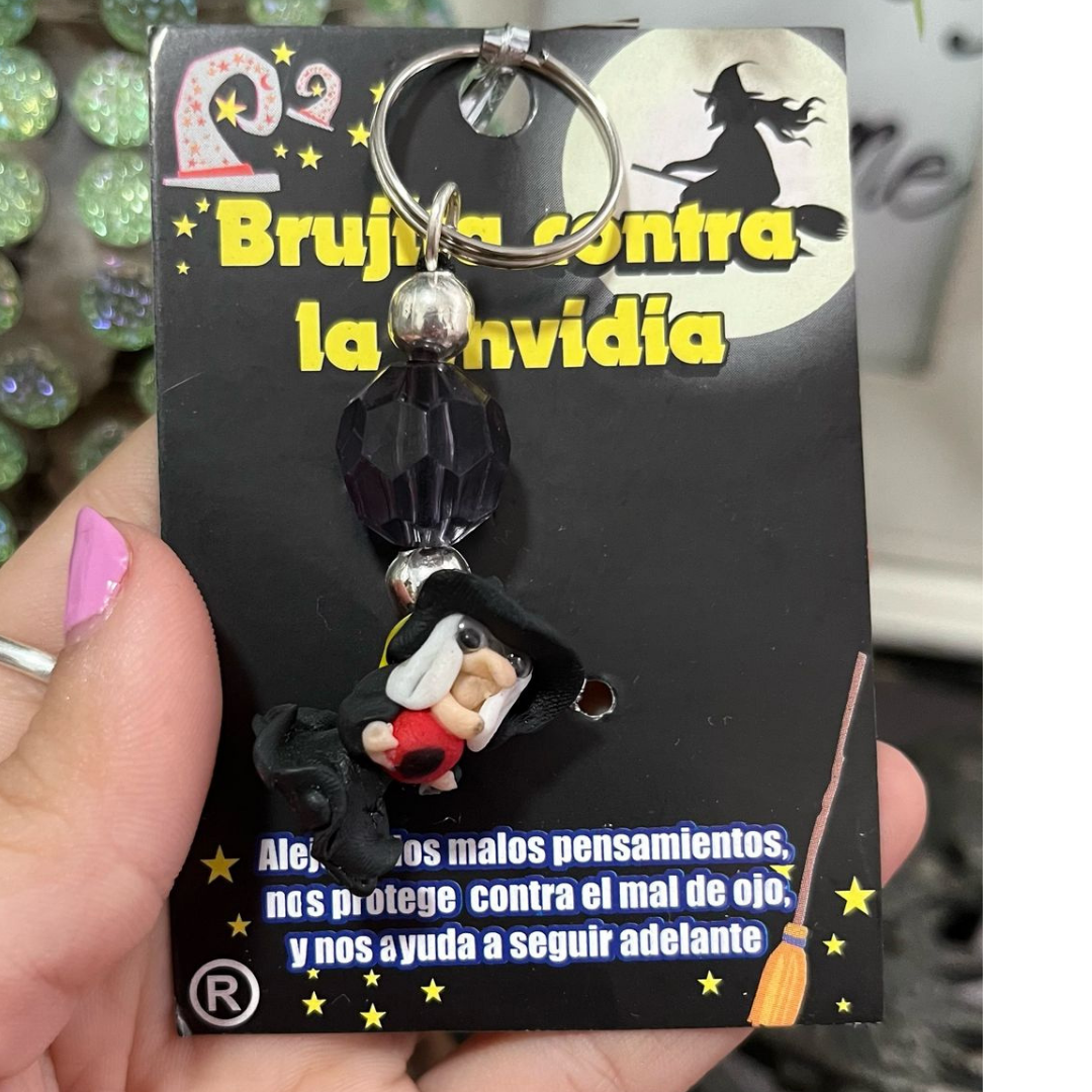 Llavero Bruja Contra Envidia