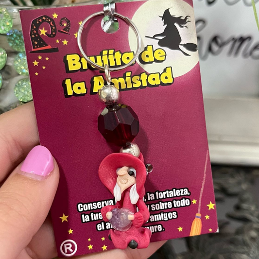 Llavero Bruja Amistad