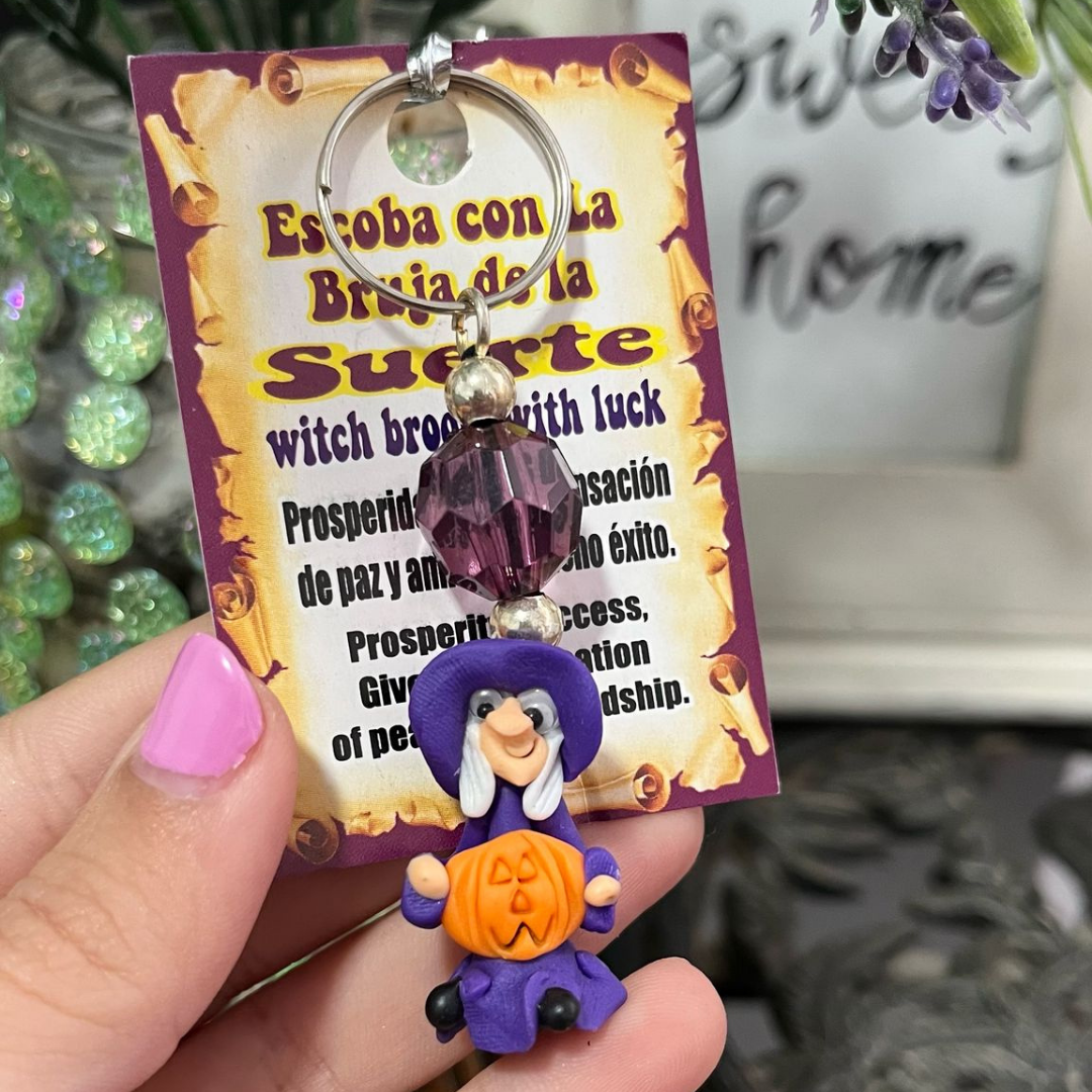 Llavero Bruja Suerte