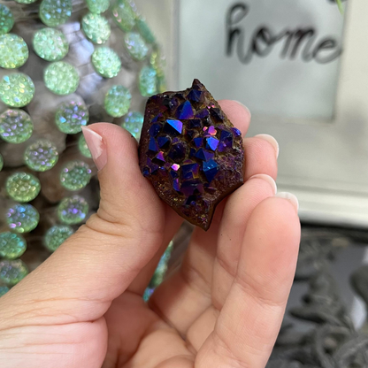 Drusa Amatista Aura Morada