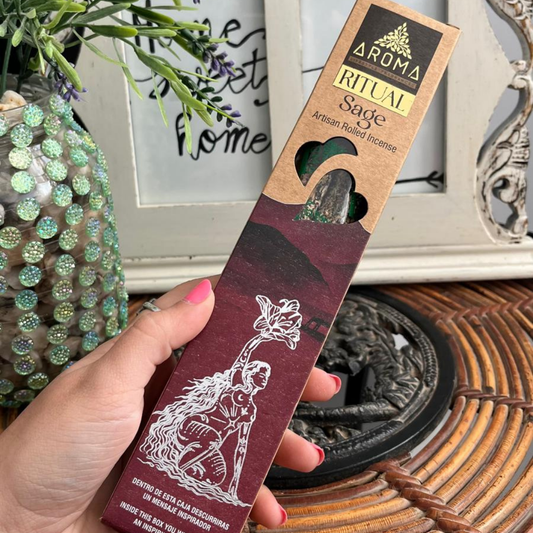 Incienso Orgánico Aroma Ritual Sage