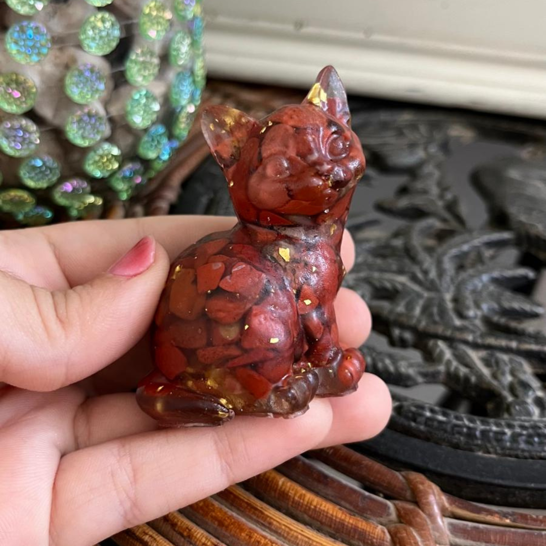 Gato Fuerza(Jaspe rojo)