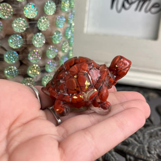 Tortuga Fuerza (Jaspe rojo)