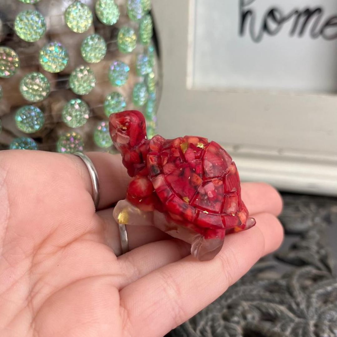 Tortuga Fuego (Coral rojo)