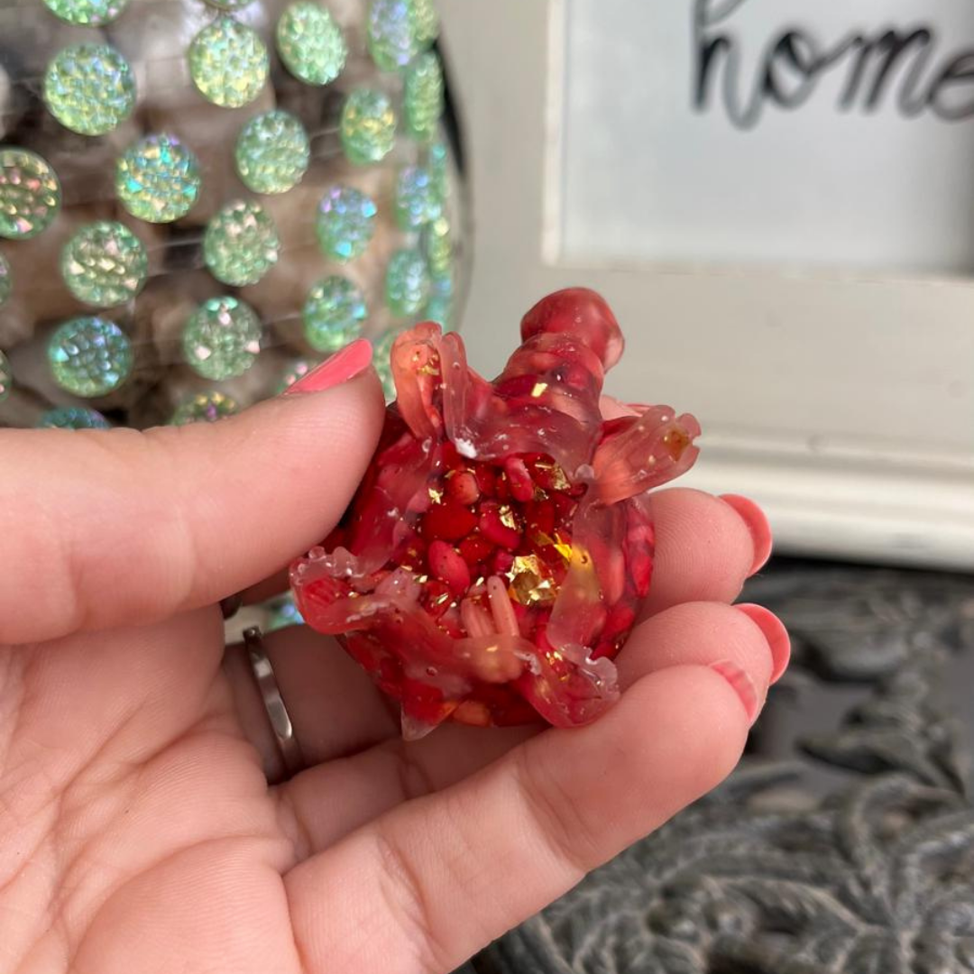 Tortuga Fuego (Coral rojo)