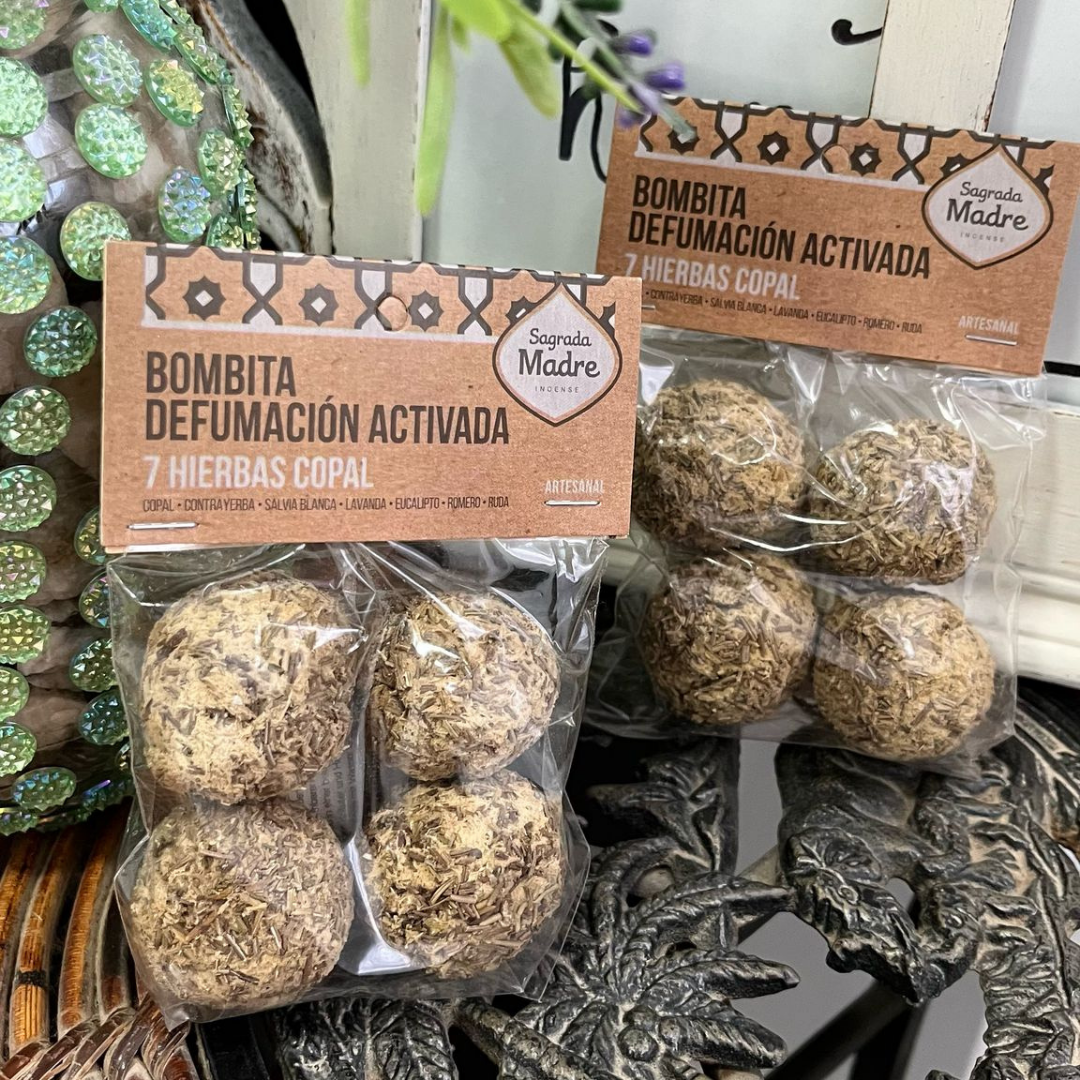 Bombitas Sagrada Madre 7 Hierbas Copal
