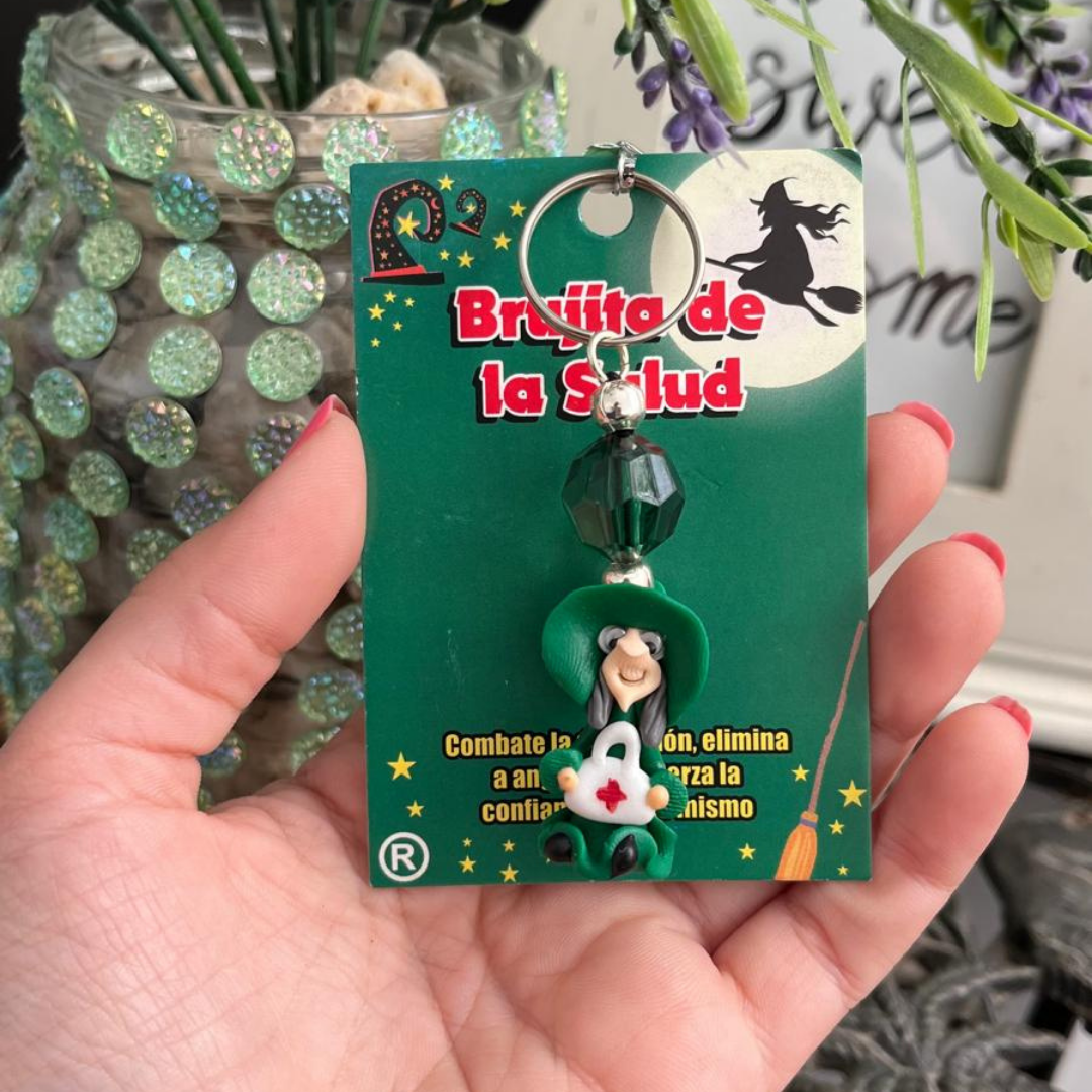 Llavero Bruja de la Salud