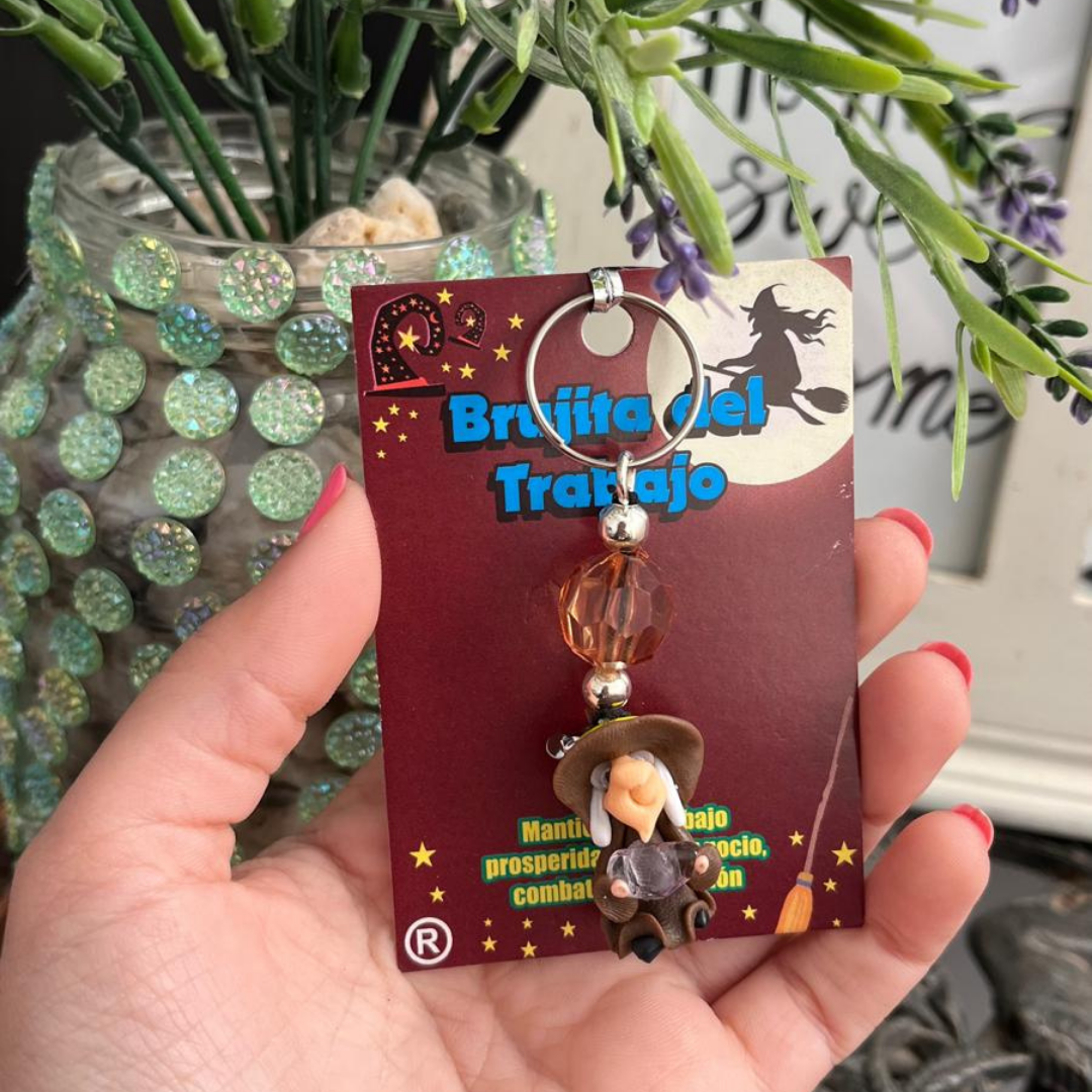 Llavero Bruja del Trabajo