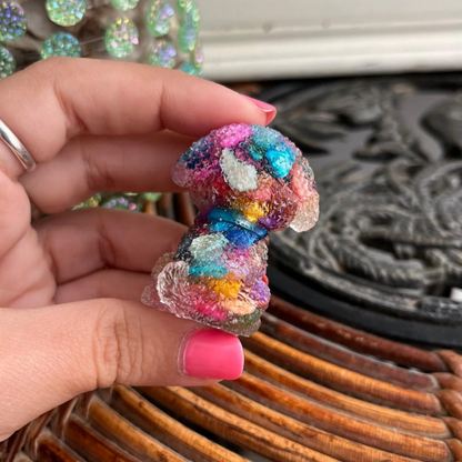 Perro Multicolor (Nácar multicolor)