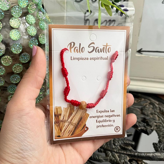 Pulsera 7 Nudos Palo Santo