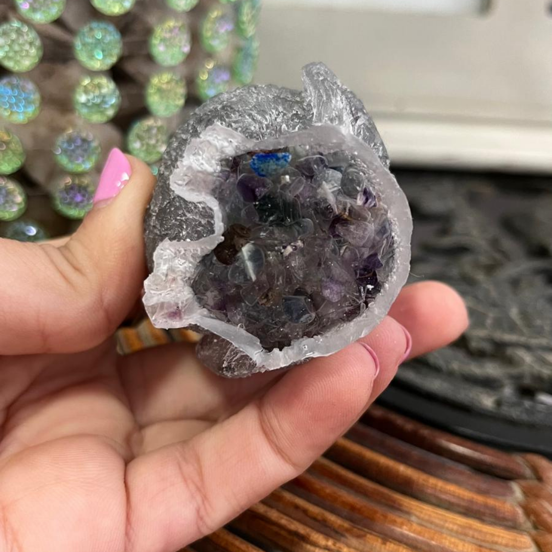 Búho Sanador(Fluorita)