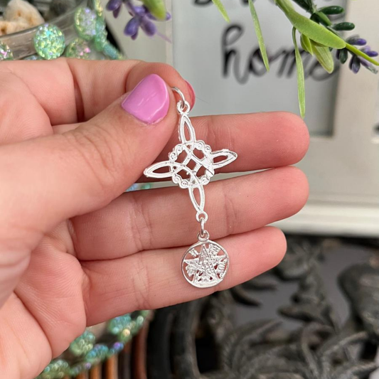 Colgante Doble Protección Plata