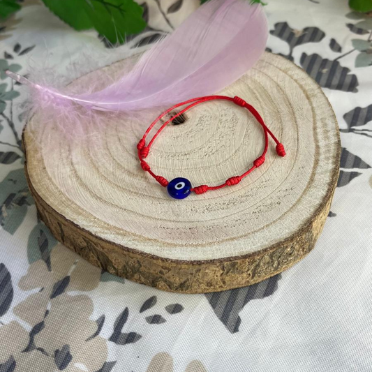 Pulsera 7 Nudos con Ojo Turco