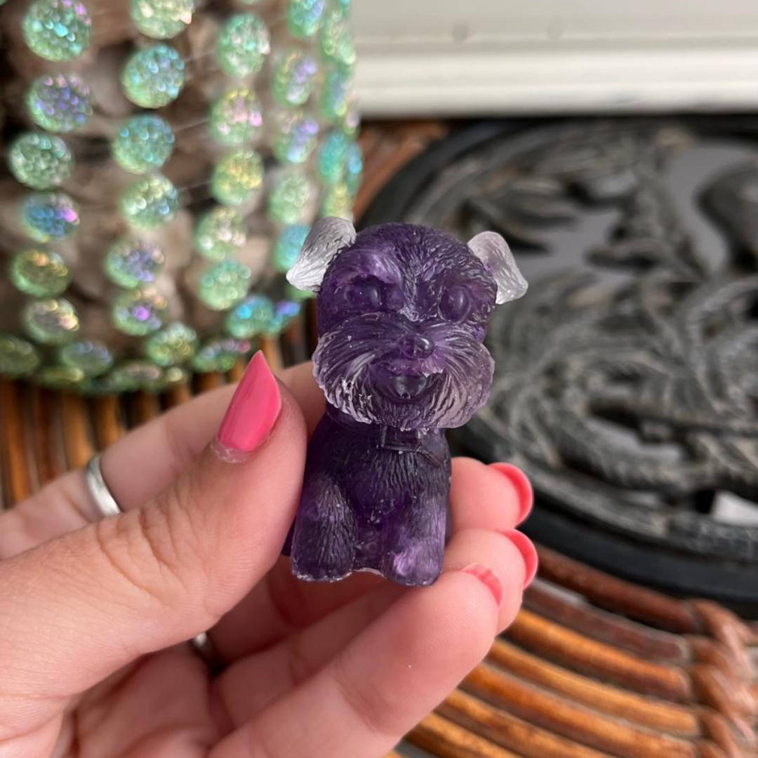 Perro de la Calma (Amatista)