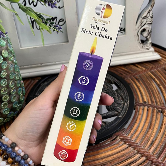 Velón 7 Chakras