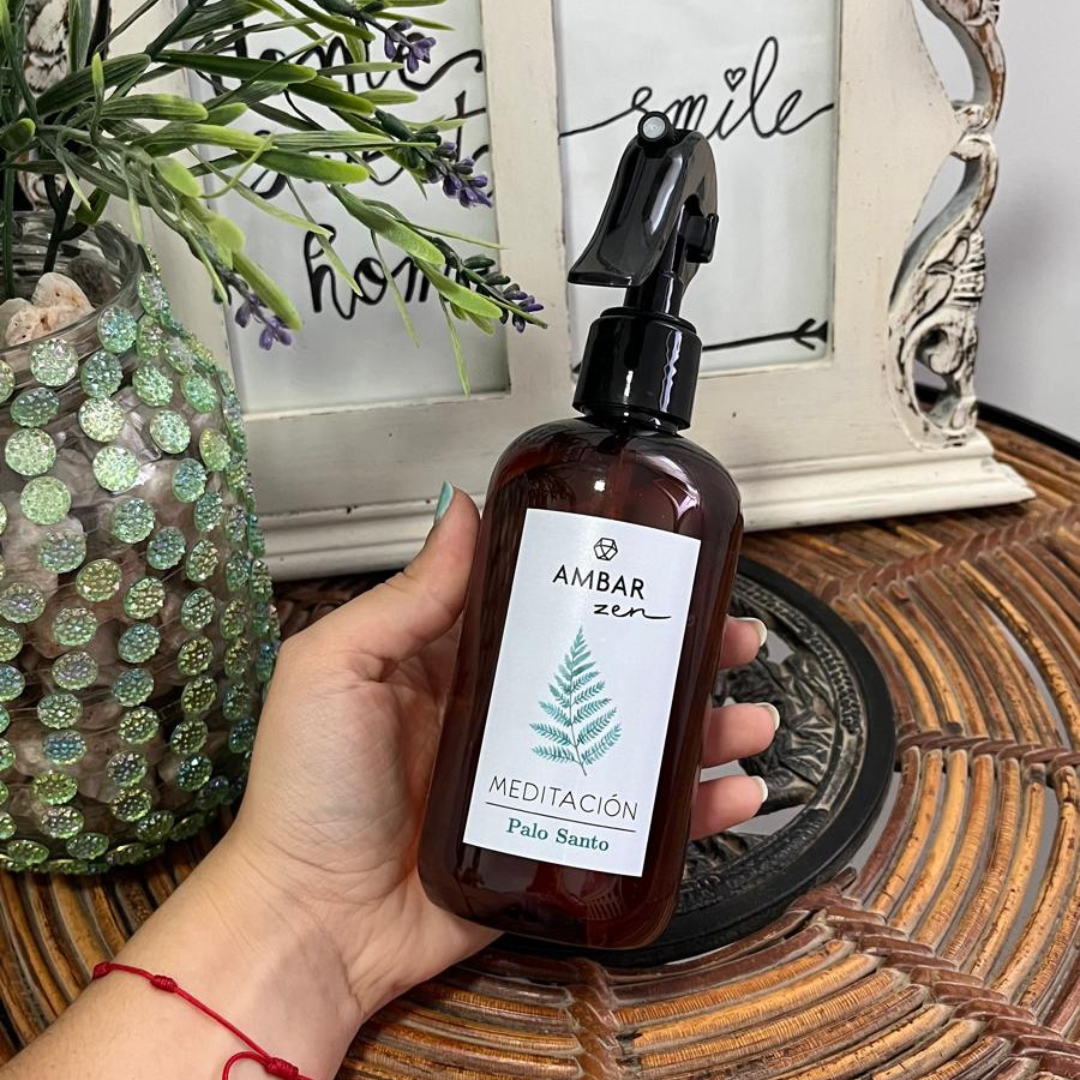 Ambientador Ambar Spray Meditación Palo Santo
