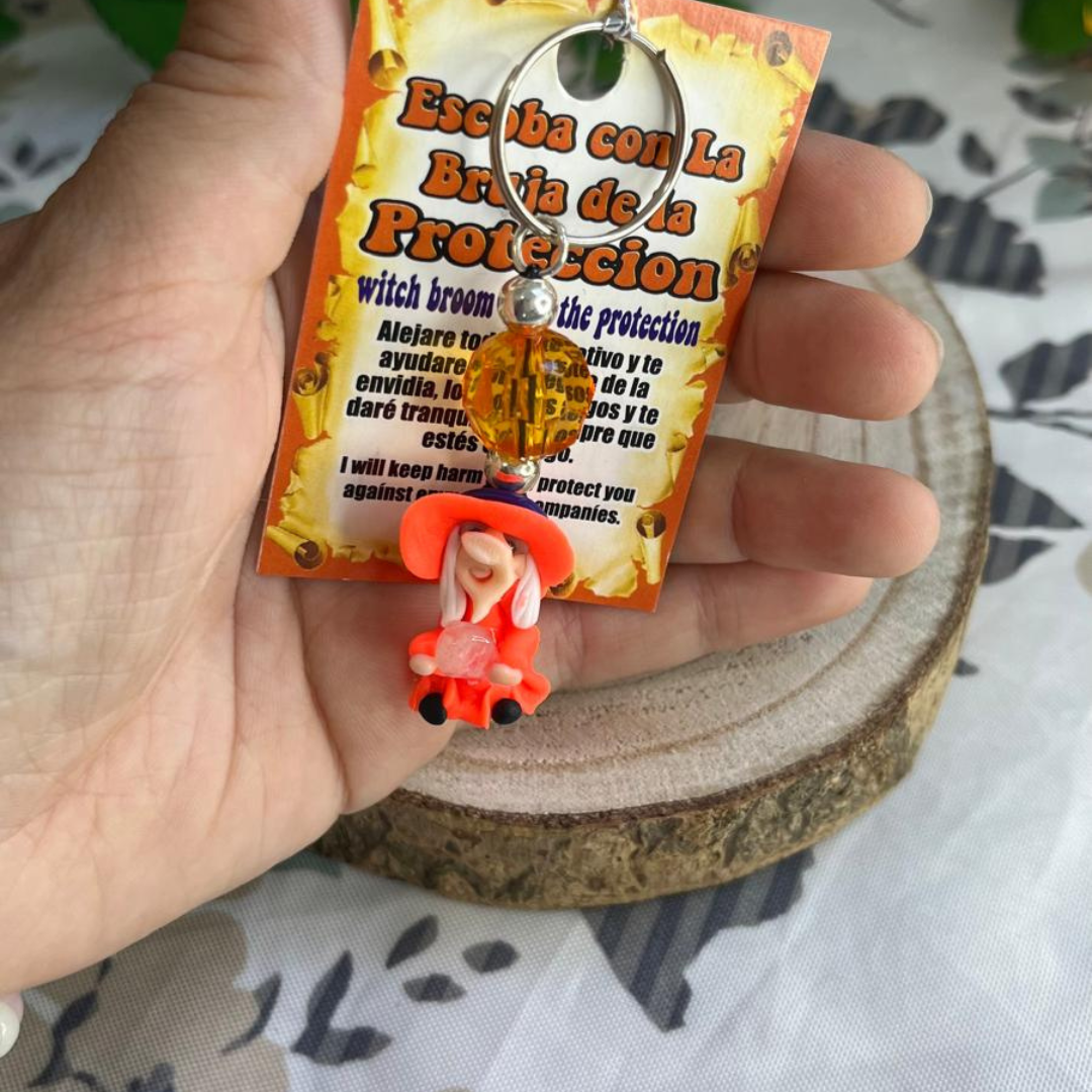 Llavero Bruja Protección